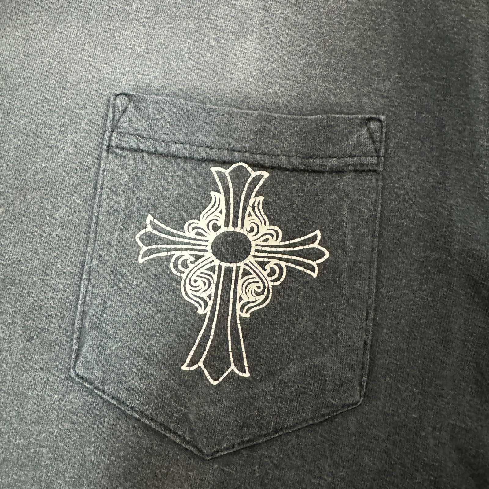 90s OLD CHROME HEARTS T-BAR / CH CROSS / SCROLL LABEL T