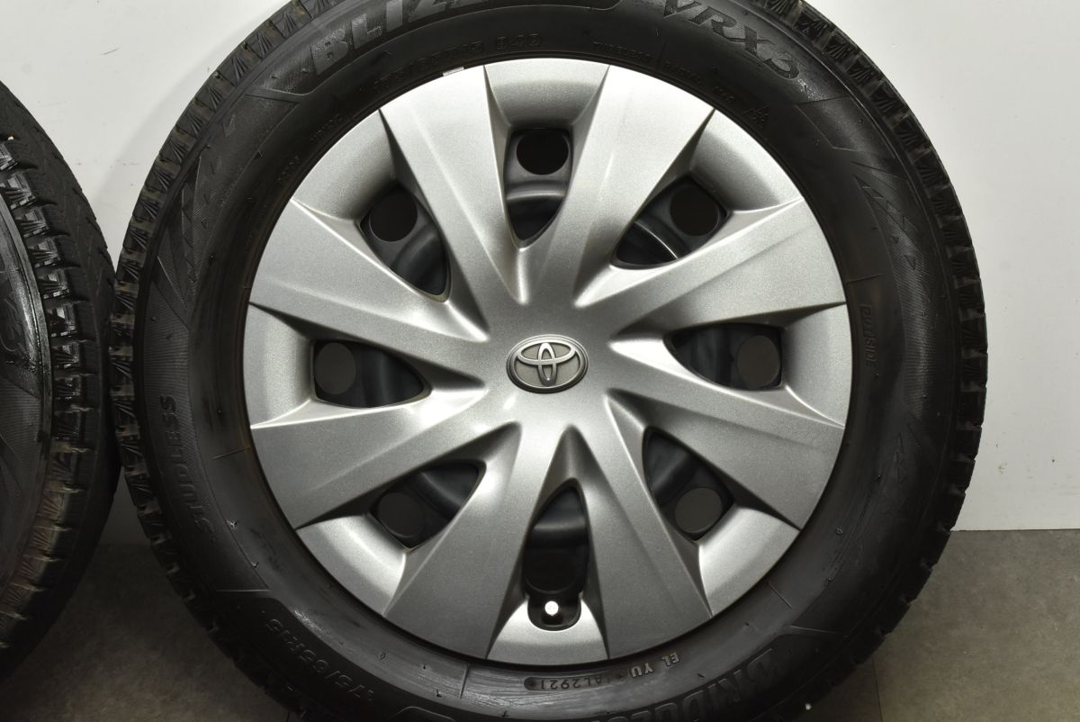 【最短翌日配送】 スタッドレス トヨタ スペイド 純正 15in 5J 39 PCD100 ブリヂストン ブリザック VRX3 175 65R15 フィールダー アクア ヤリス 流用 2025新作！