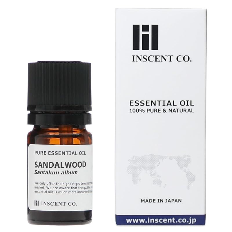 新品】 インセント サンダルウッド (インド産) 2ml エッセ