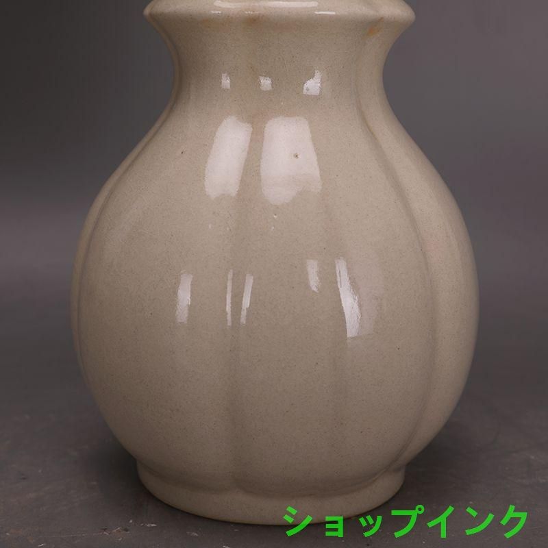 宋定窯白釉花瓶を開きま  景徳鎮 陶磁器 装飾品 現代工芸品美術品 置物 宋定窯白釉花瓶を開きま 景徳鎮 陶磁器 装飾品 現代工芸品美術品