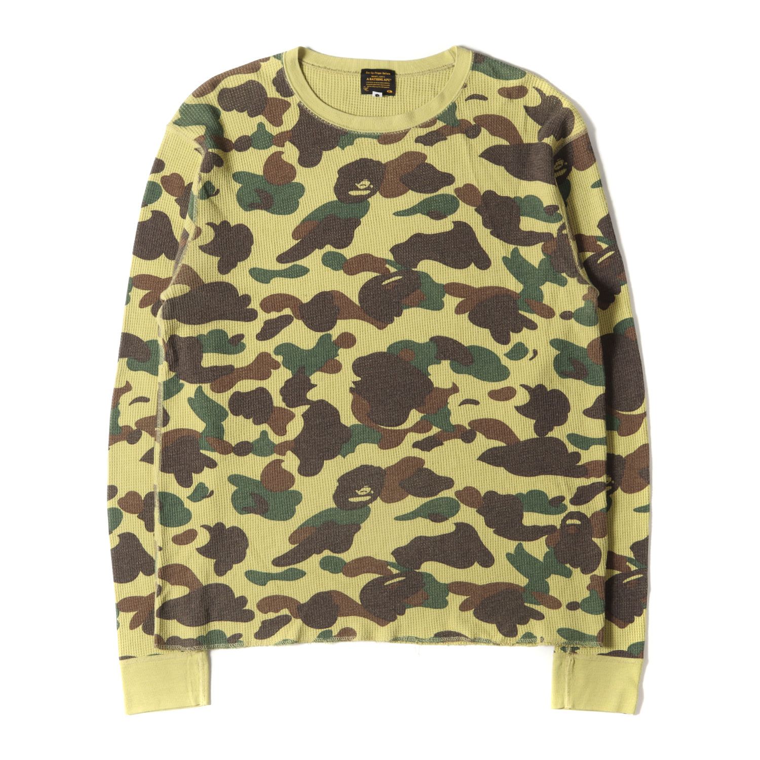 A BATHING APE ア ベイシング エイプ Tシャツ サイズ:XL 1stカモ 猿