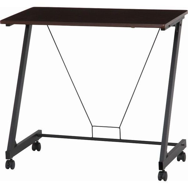 ワークデスク キャスター付き ムービン Ｄブラウン