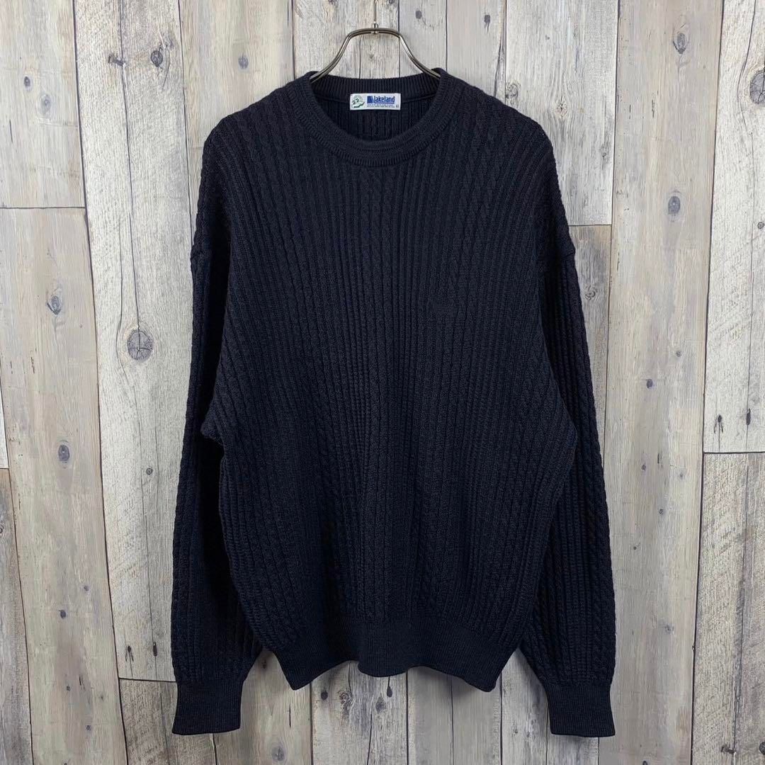 M★古着 レイクランド LAKELAND 長袖 スウェット パーカー メンズ 90年代 90s ディアフィールド カナダ製 薄グレー 霜降り 24sep13 中古 スエット トレーナー トップス Lakeland レイクランド トップス セーター 長袖 メンズ グレー M