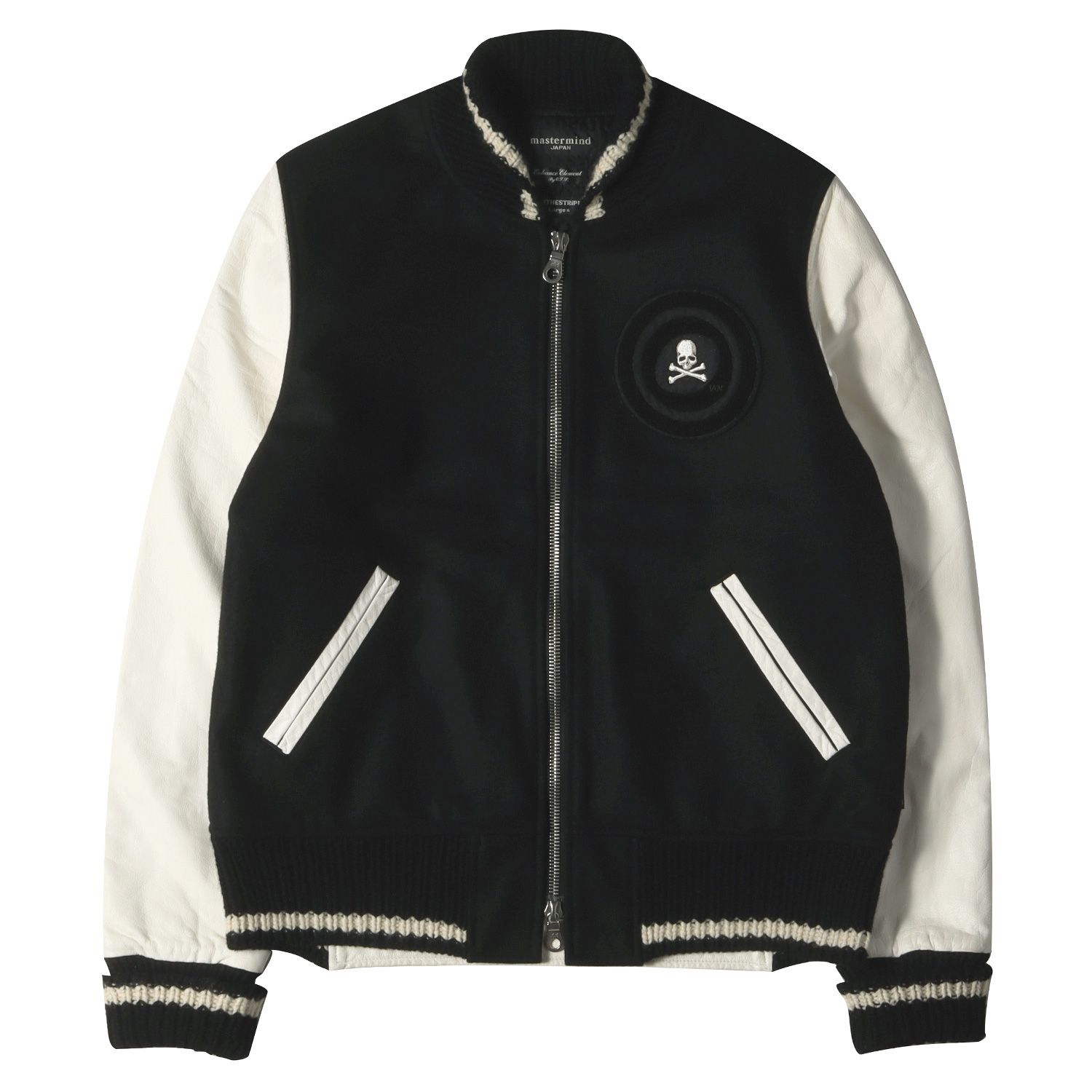 スタジャン OVERTHE STRIPES mastermind JAPAN OVER THE STRIPES