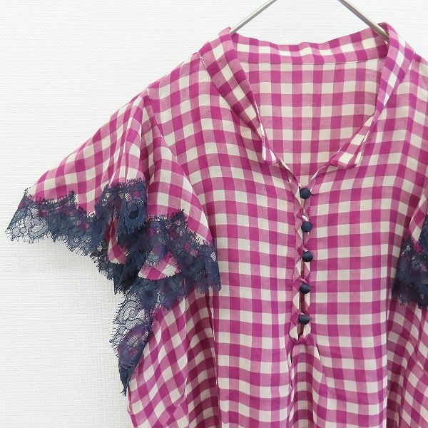 美品☆KEITA MARUYAMA（ケイタマルヤマ） Check ブラウス 美品☆KEITA MARUYAMA（ケイタマルヤマ） Check ブラウス - メルカリ