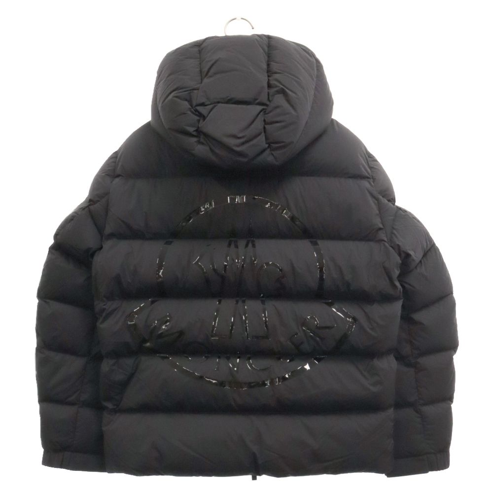 MONCLER モンクレール PALLARDY GIUBBOTTO パラディ バックロゴフーディーダウンジャケット ブラック G20911A00030 MONCLER (モンクレール) PALLARDY GIUBBOTTO パラディ バックロゴ