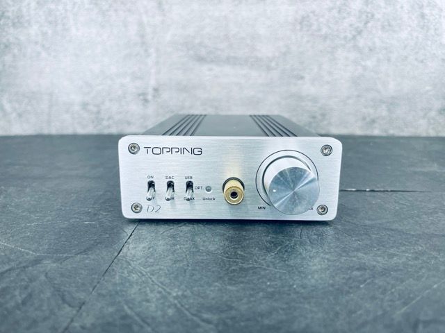 TOPPING D2 ヘッドフォンアンプ アダプター付き 514523