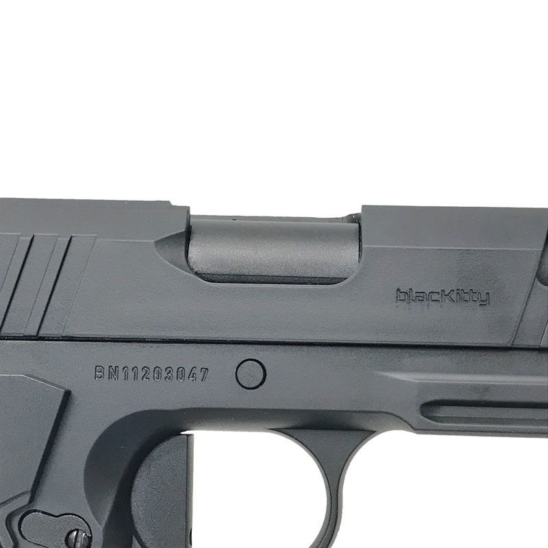 1000円以上送料無料。 Carbon8 カーボネイト CO2ガスガン Black Kitty HELLCAT4.3 フル刻印 モデル 最終コムデ