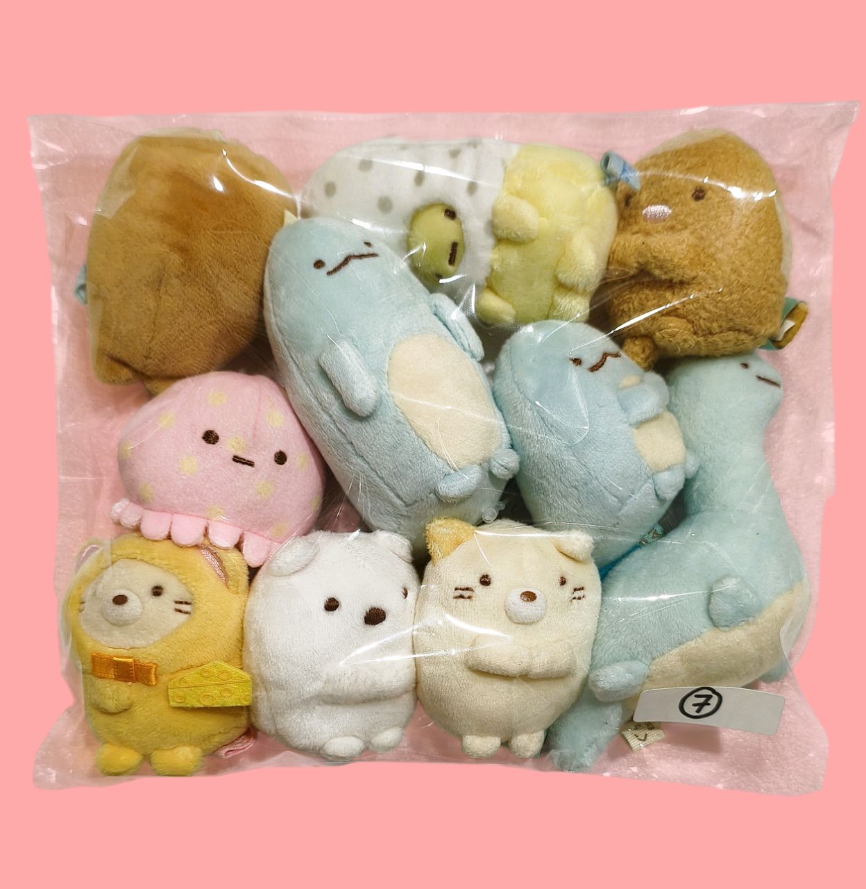 ⑤⑥⑦⑧すみっコぐらし てのりぬいぐるみ まとめ売り 10体