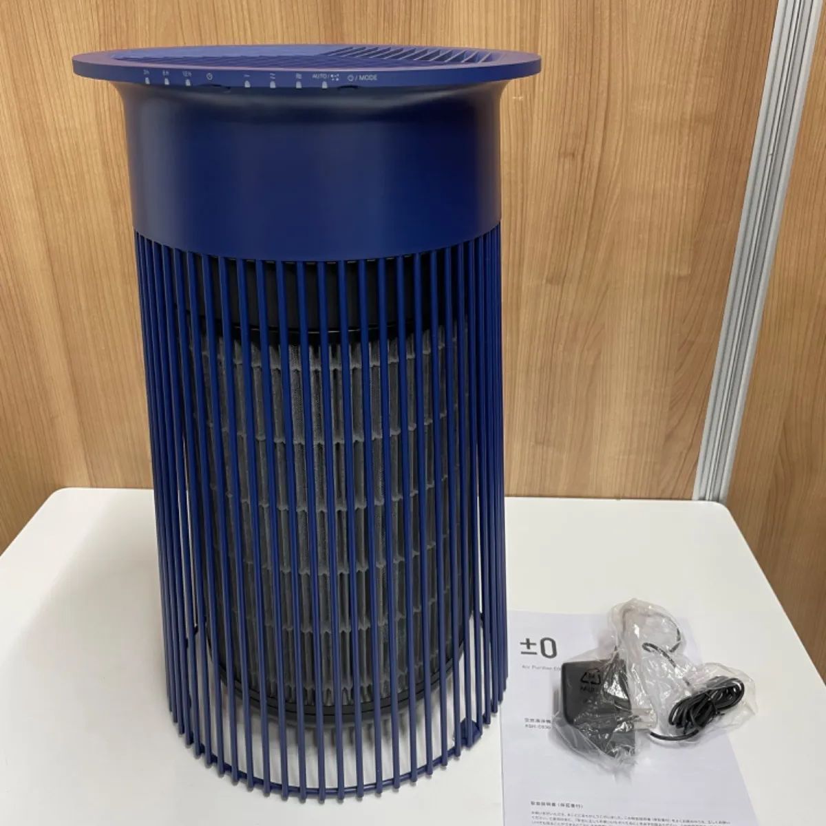 中古美品】プラスマイナス0 空気清浄機 Air Purifier C030 XQH-C030 2018年製 ディープブルー - メルカリ