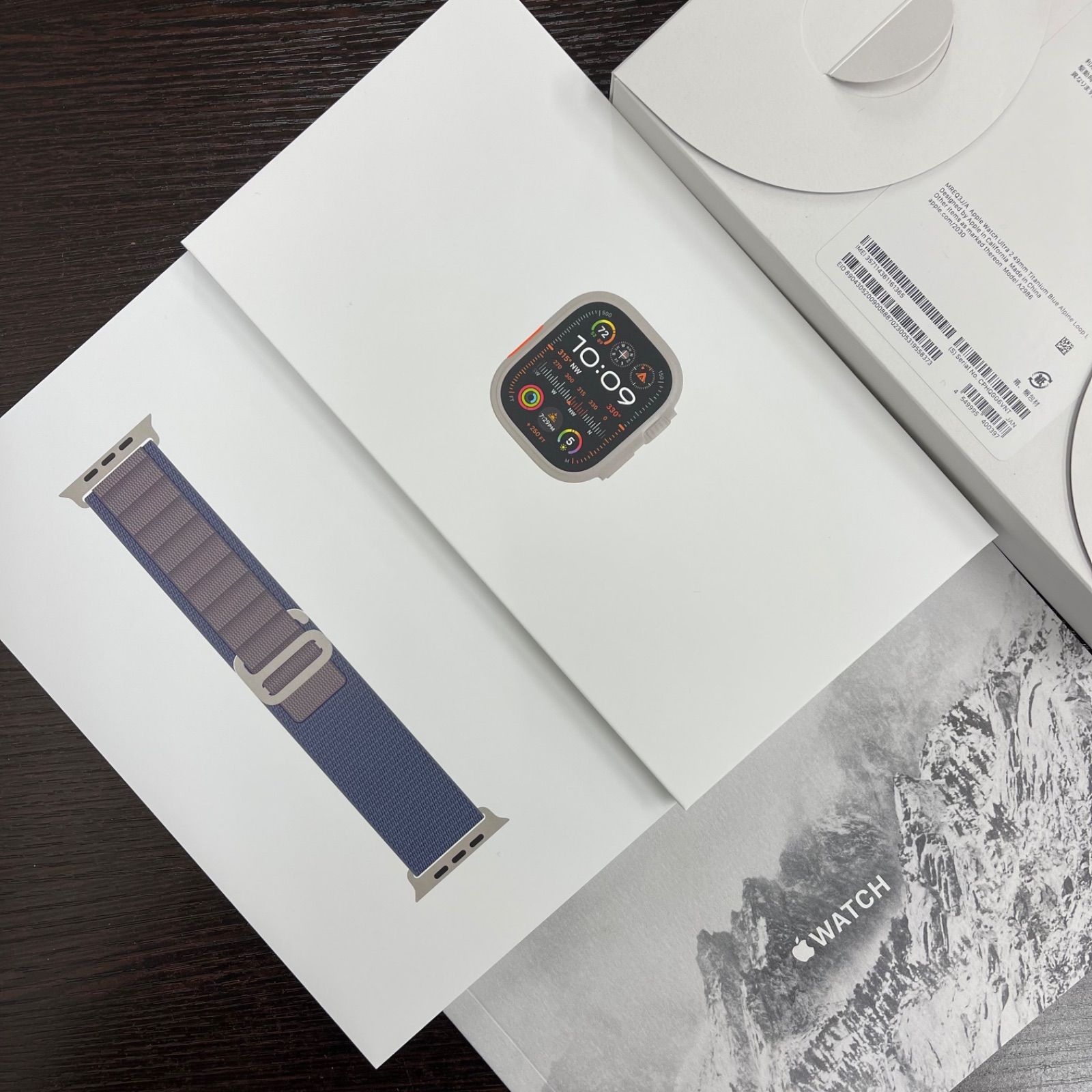 新品未開封】Apple Watch Ultra 2 49mm GPS＋Cellular MREQ3J/A ブルー 