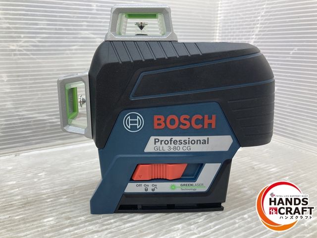 Bosch Professional ボッシュ レーザー墨出し器 グリーンレーザー GLL3-80CG 品