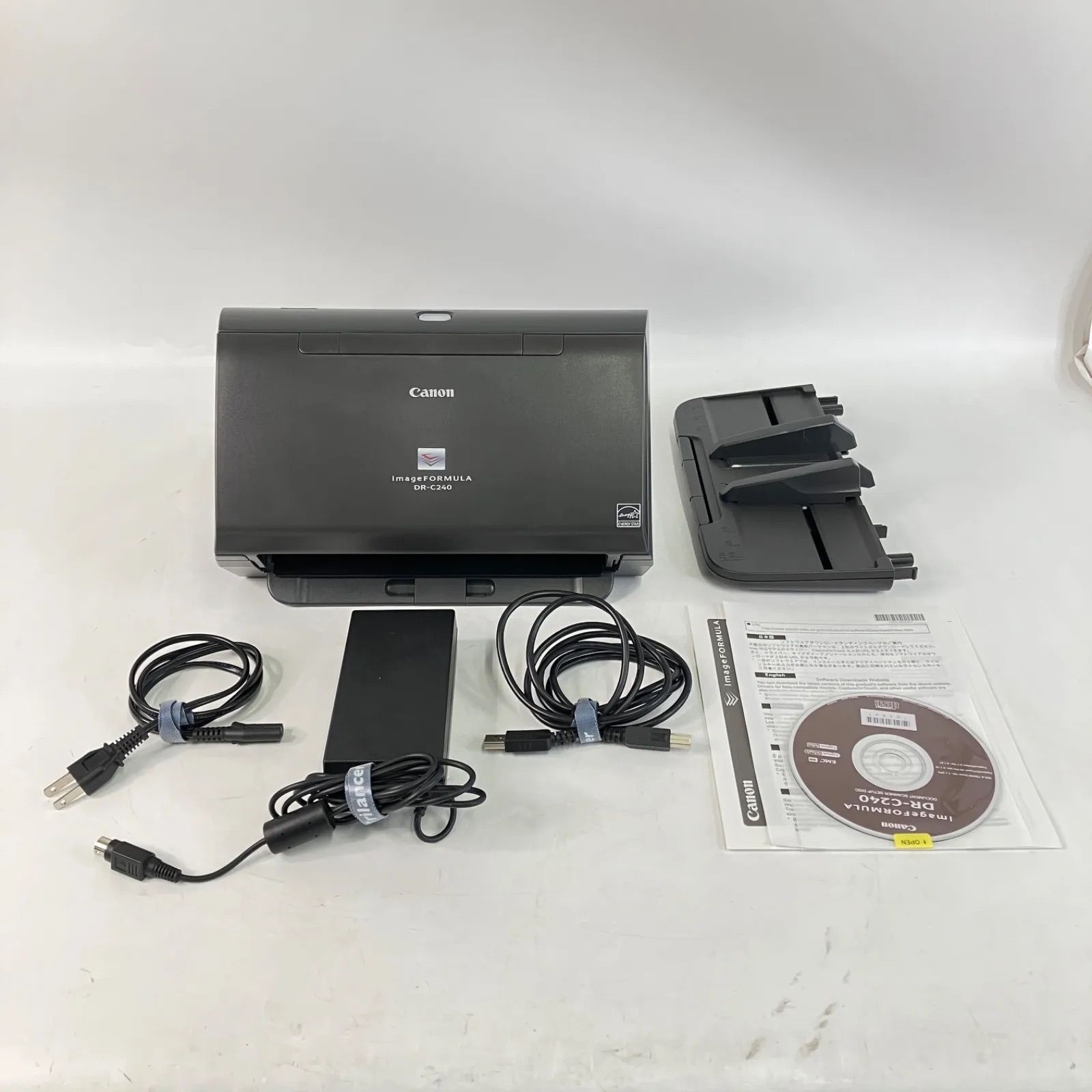 キヤノン Canon ドキュメントスキャナー imageFORMULA DR-C240 両面読取 ADF60枚 A4 60面 分