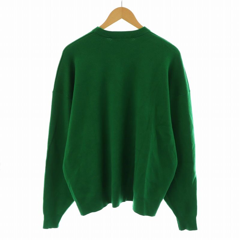 caban ニット グリーン L CABaN ニット グリーン カシミヤ混 サイズM