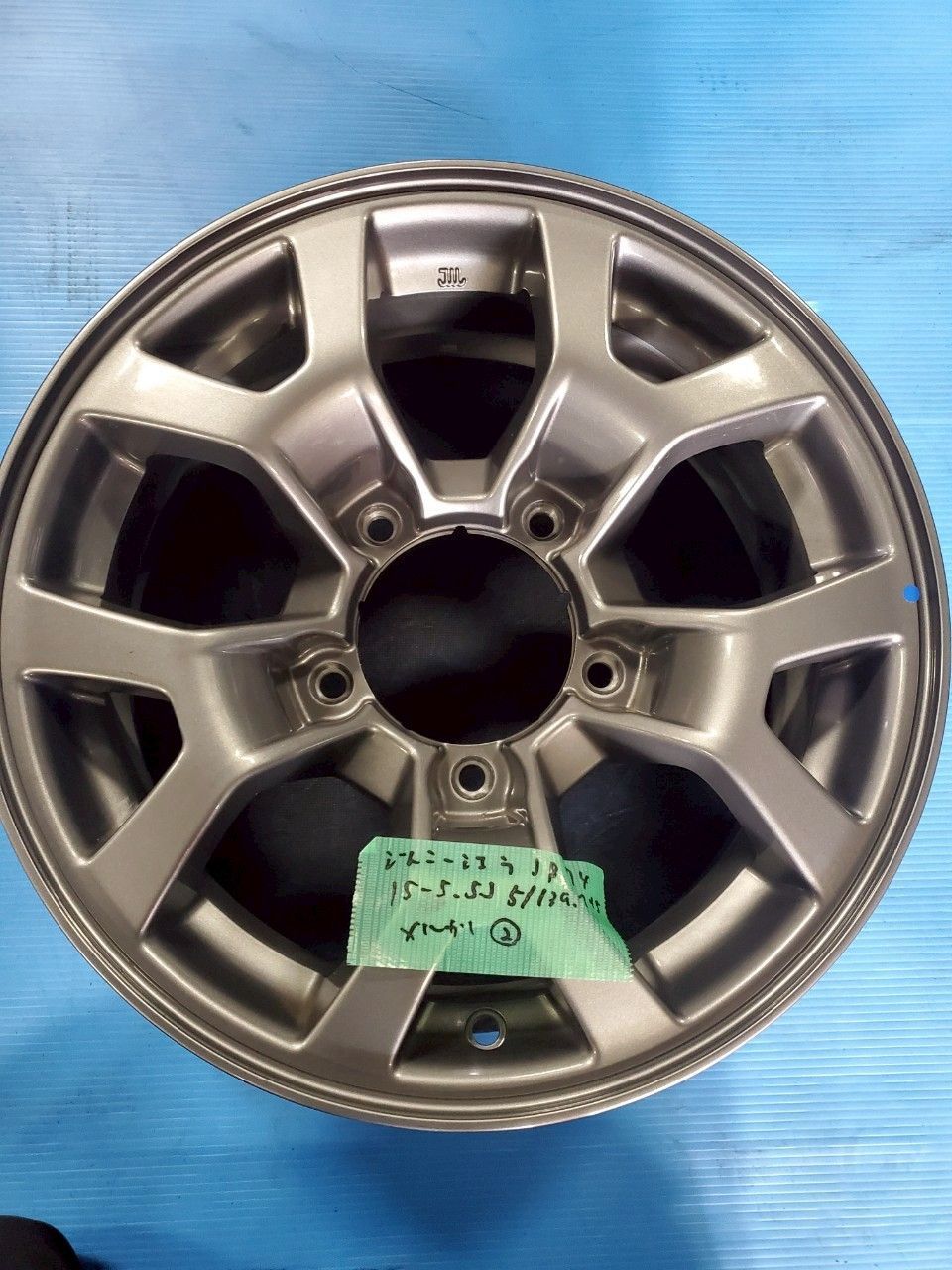 新車外し JB74 ジムニーシエラ純正アルミホイール、タイヤの4本セット