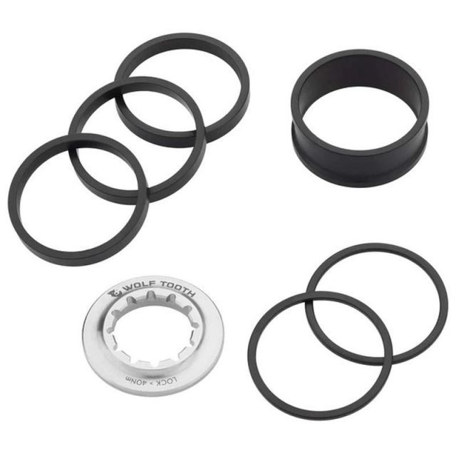 WOLF TOOTH ウルフトゥース Single Speed Spacer Kit with Lockring シングルスピードスペーサー ロックリングキット 1.5mm|5mm|15mm|ロックリング