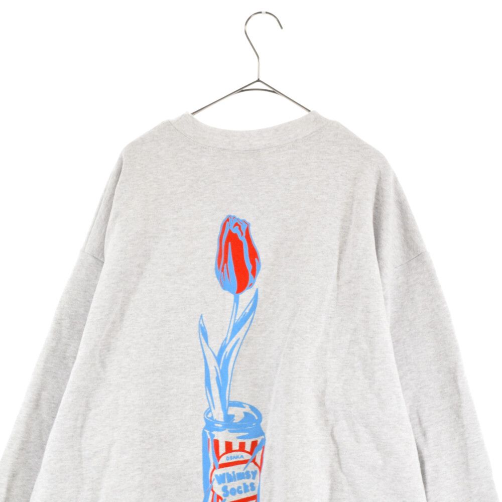 WASTED YOUTH (ウェイステッドユース) ×Whimsy Socks CREWNECK ウィム 
