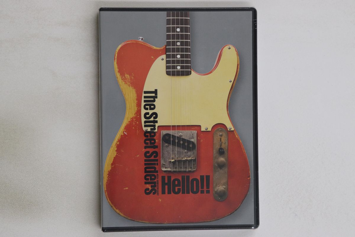 2discs Blu-ray STREET SLIDERS Street Sliders 40th ANNIVERSARY Hello!! (完全生産限 TSS40 NOT ON LABEL 未開封 /00220 2discs Blu-ray STREET SLIDERS Street Sliders 40th