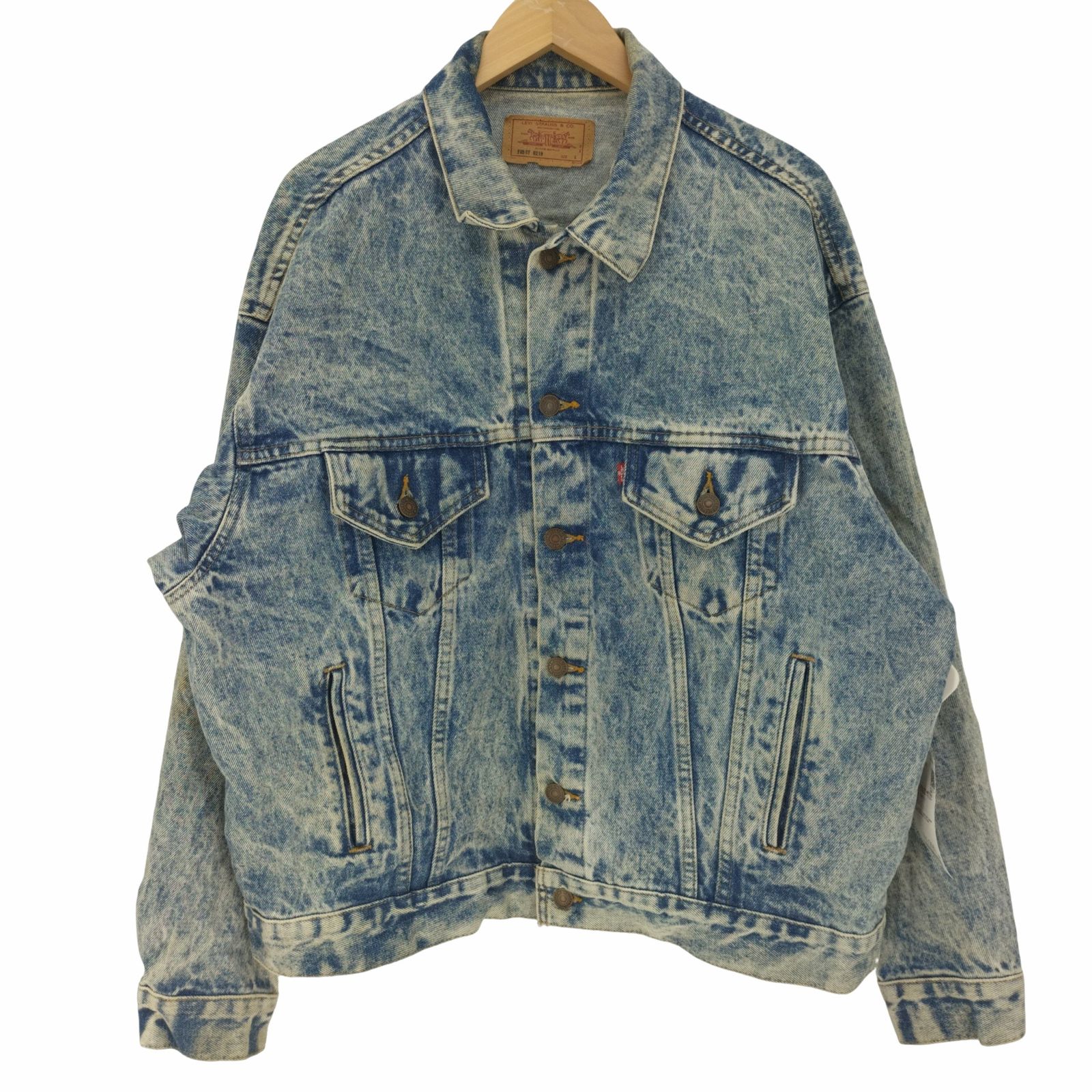 リーバイス Levis 80S USA製 73507 0219 ボタン裏777刻印 ケミカル 