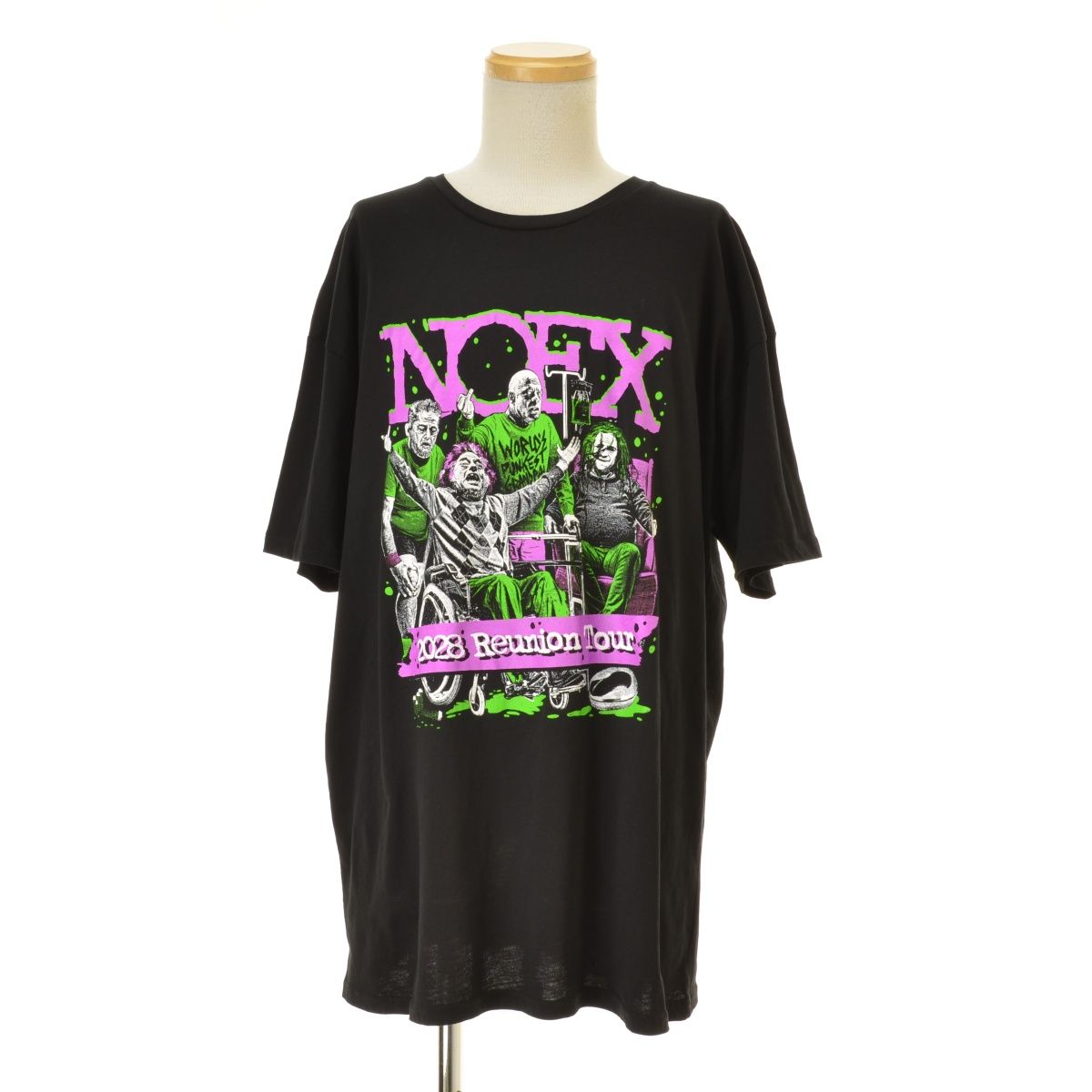 NOFX　Final TourのオフィシャルTシャツ　サイズM Final Tour Skull T-Shirt – NOFX