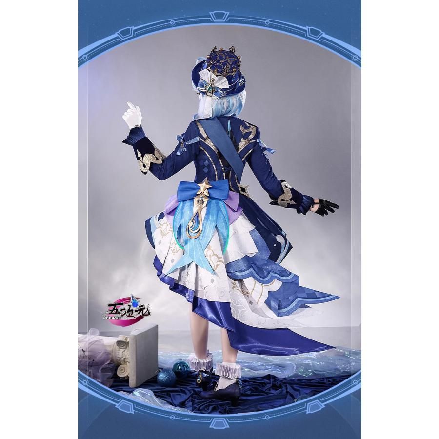 三分妄想 原神 コスプレ フリーナ・プネウマ 水神 衣装
