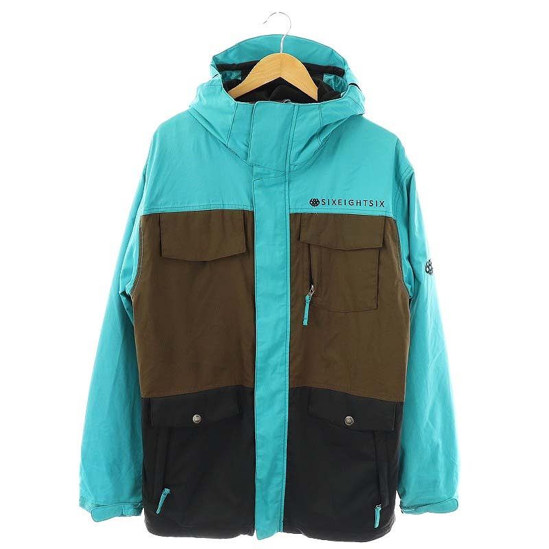 新品未使用＊686 スノーボードジャケット オリーブグリーン 686 シックスエイトシックス GORE-TEX GT ユニセックス