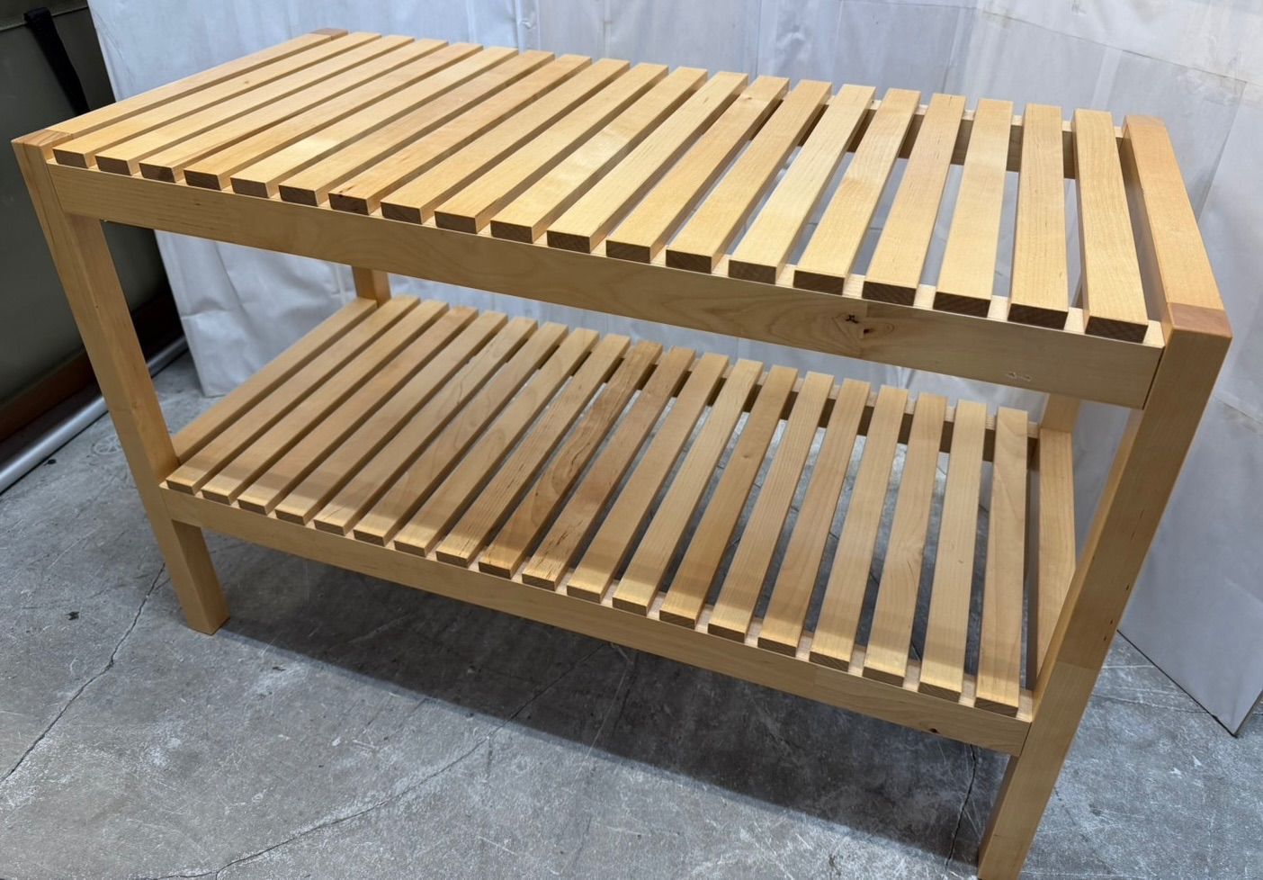 IKEA Molger モルゲル ベンチ 棚 テレビ台