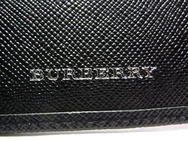 □新品□未使用□ BURBERRY バーバリー レザー 二つ折り 財布