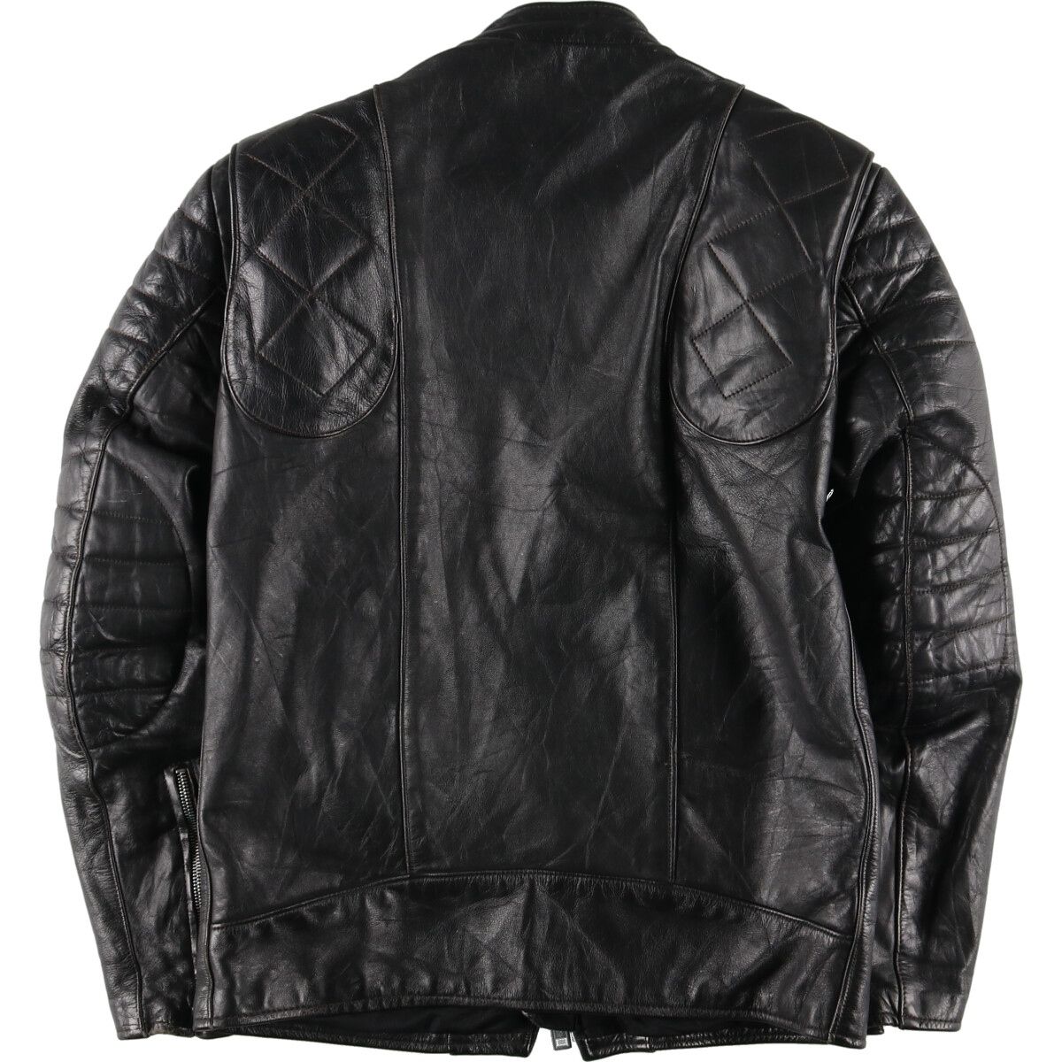 Brimaco レザージャケット シングルライダース カナダ製 BRIMACO レザー ジャケット 70年代 黒 ブリマコ シングル