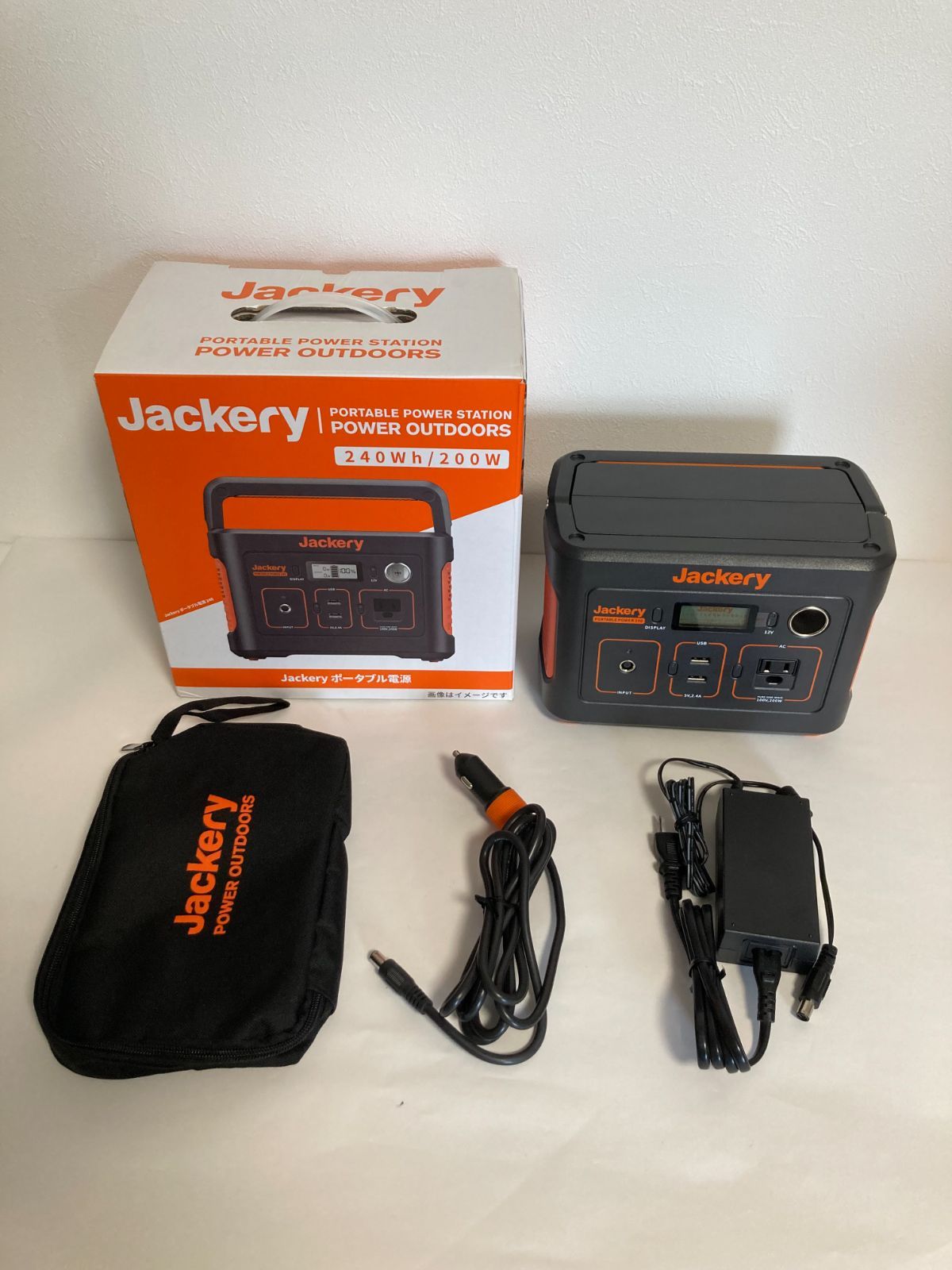 Jackery ポータブル電源 240 ジャクリ ポタ電 キャンプ アウトドア 防災