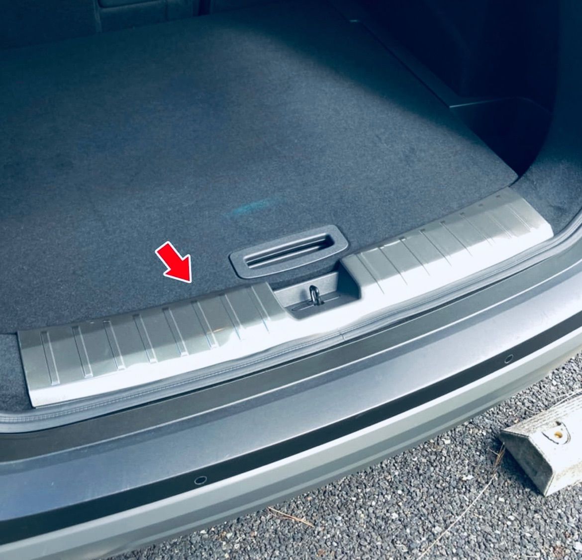 日産 エクストレイル T33 X-TRAIL リア内側バンパーガード