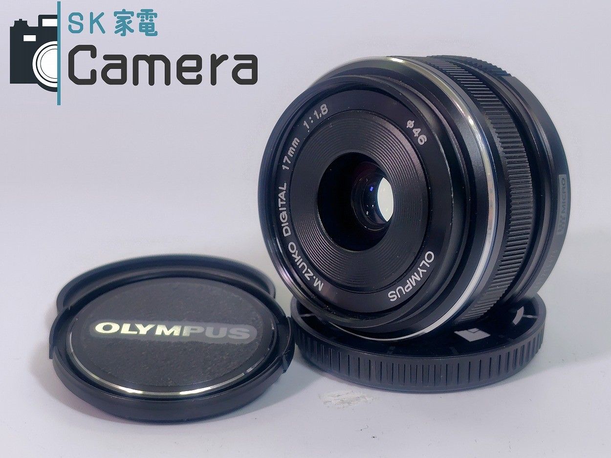 OLYMPUS M.ZUIKO DIGITAL 17mm F1.8 MSC オリンパス キャップ付  