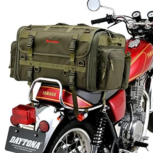 3営業日で発送 ヘンリービギンズ Henly Begins デイトナ ヘンリービギンズ バイク用 キャンプ シートバッグ BASIC LLサイズ 53-70L キャンプツーリング DH-765 グリ
