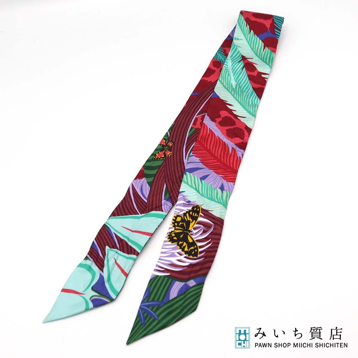 HERMES エルメス ツイリー ジャガー ケツァール Jaguar Quetzal 2018年