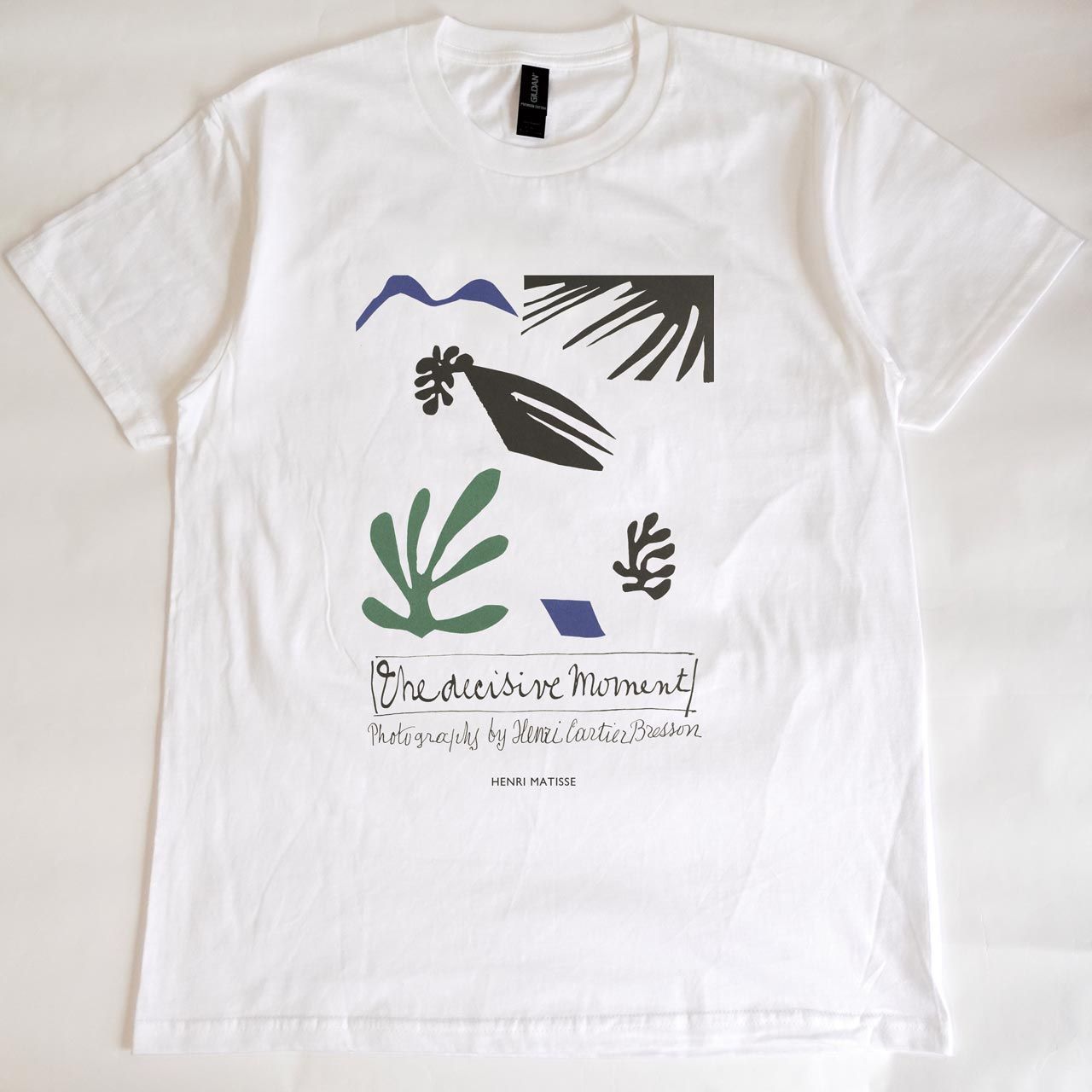 Collage Crucial Moment Cover/ Matisse Short Sleeve T Shirt White GILDAN (Gildan) 5.3 oz Unisex [RAF] The Painful Moment/ Henry Matisse S/S TEE 54
