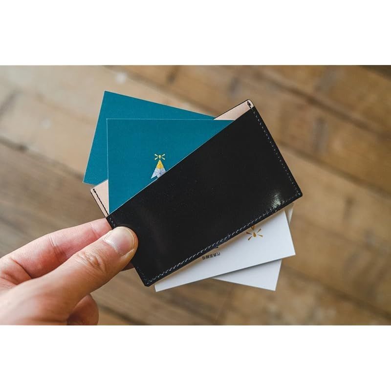 drip] PRESSo Biz 名刺入れ コードバン レザー 本革 名刺ケース