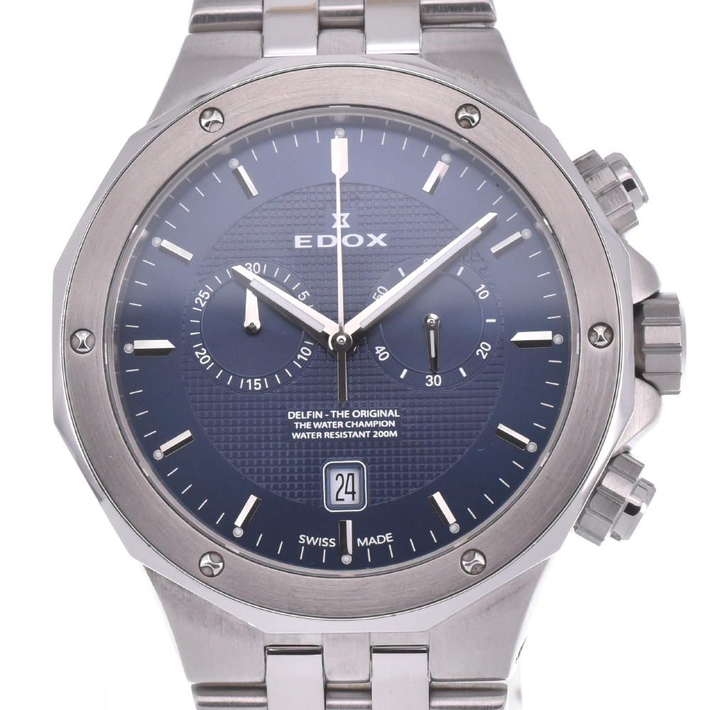 エドックス EDOX 10110-3M-BUIN デルフィン オリジナル クロノグラフ 