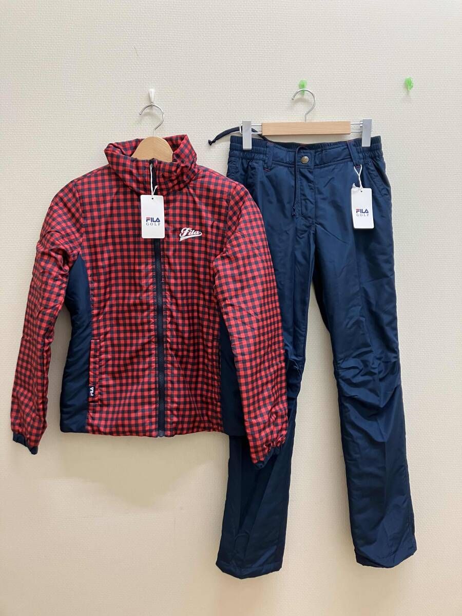 FILA GOLF フィラゴルフ レディースゴルフウェア 上下セット サイズ M