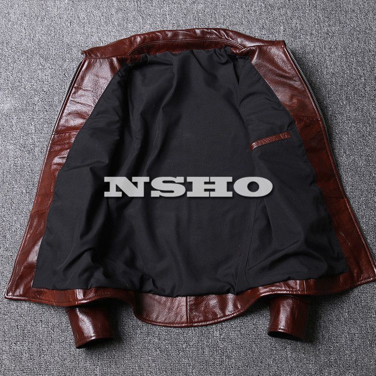 上質 メンズ カウハイド 牛革 レア色 復刻30's トラッカースタイル