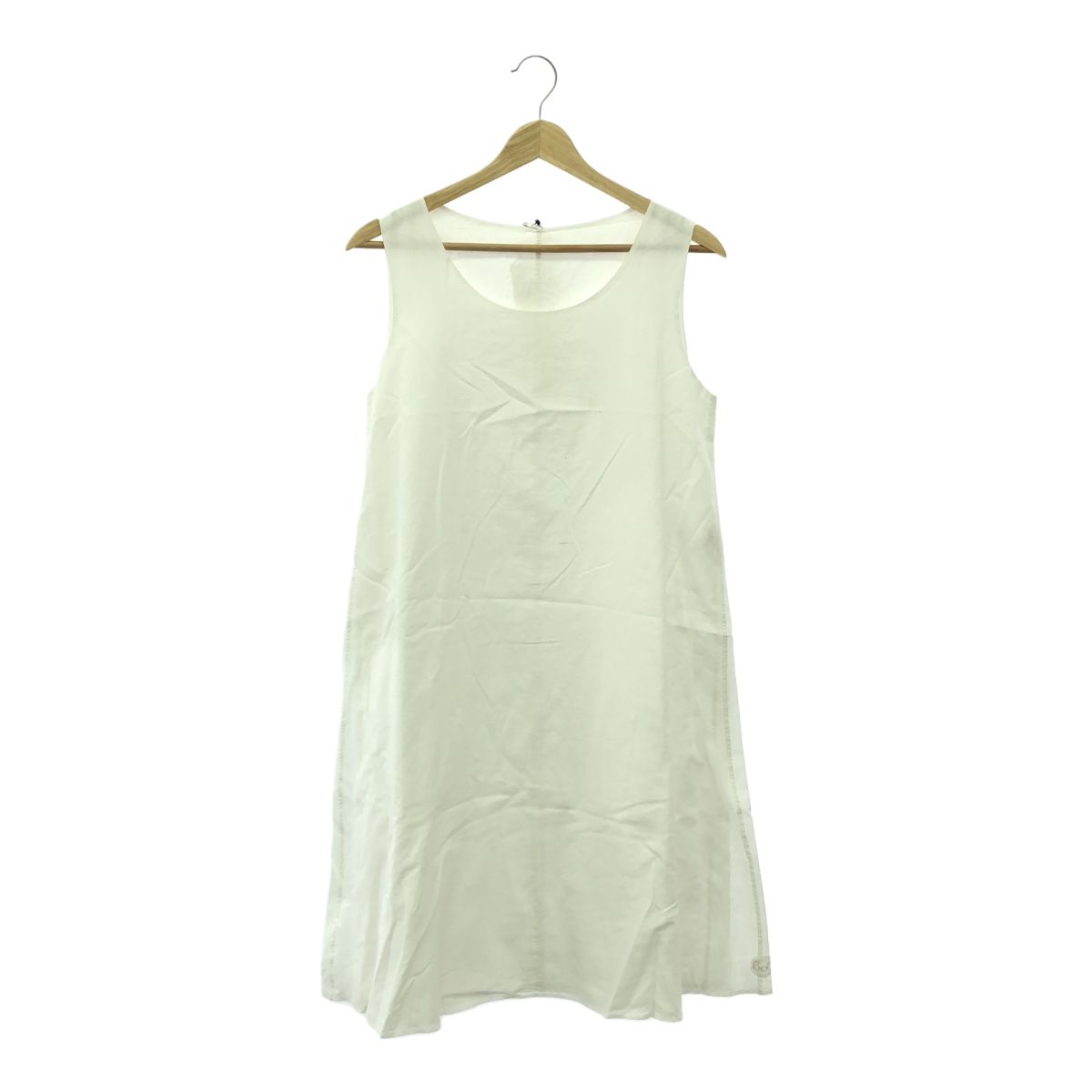 JURGEN LEHL ヨーガンレール J0533FB コットン ノースリーブワンピース