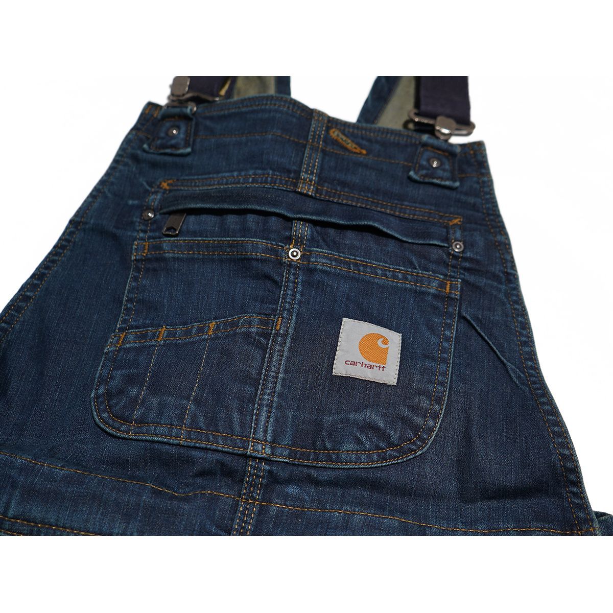 カーハート オーバーオール Carhartt Denim Bib Overall
