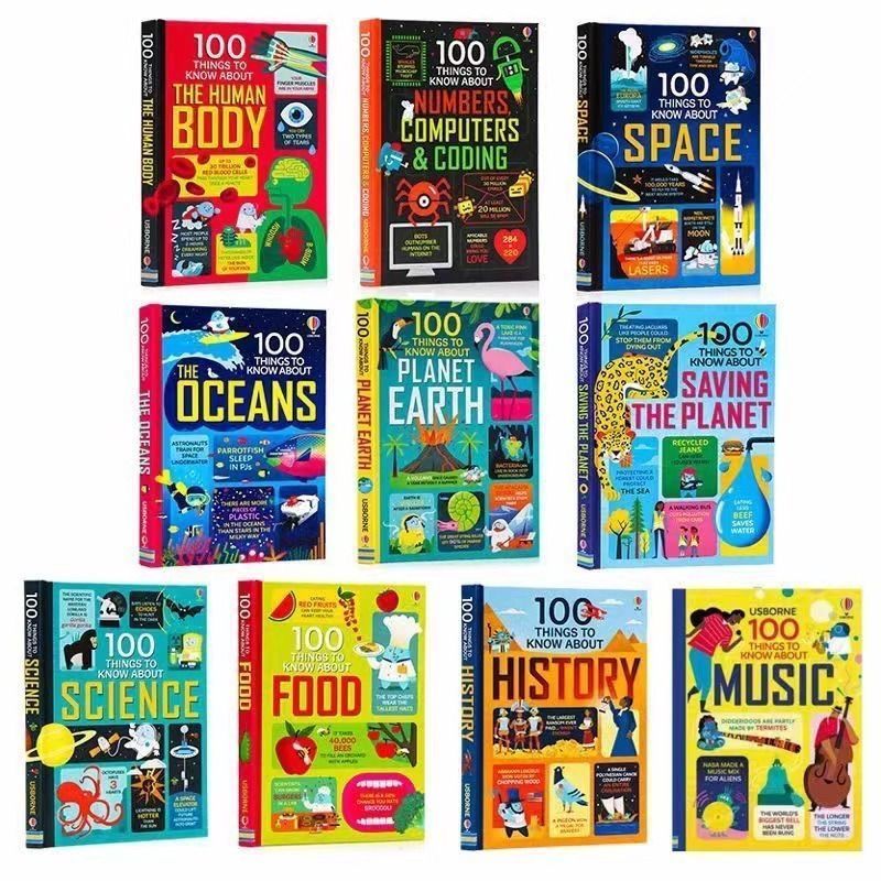 100 THINGS TO KNOW ABOUT 10冊セット　最新版　英語絵本 100 things to know about ハードカバー 10冊 子供英語 英語入門