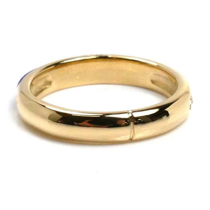 NOBUKO ISHIKAWA 石川暢子 K18YG イエローゴールド ラピスラズリ  