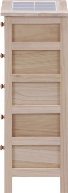 桐製 マルチカラフル5段ボックス シンクエ 2 ストア