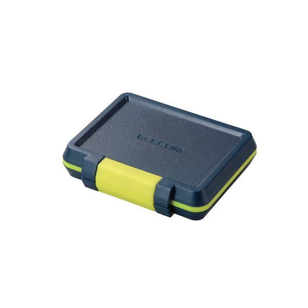 （まとめ） エレコム SD／microSDカードケース（耐衝撃） CMC-SDCHD01NV 