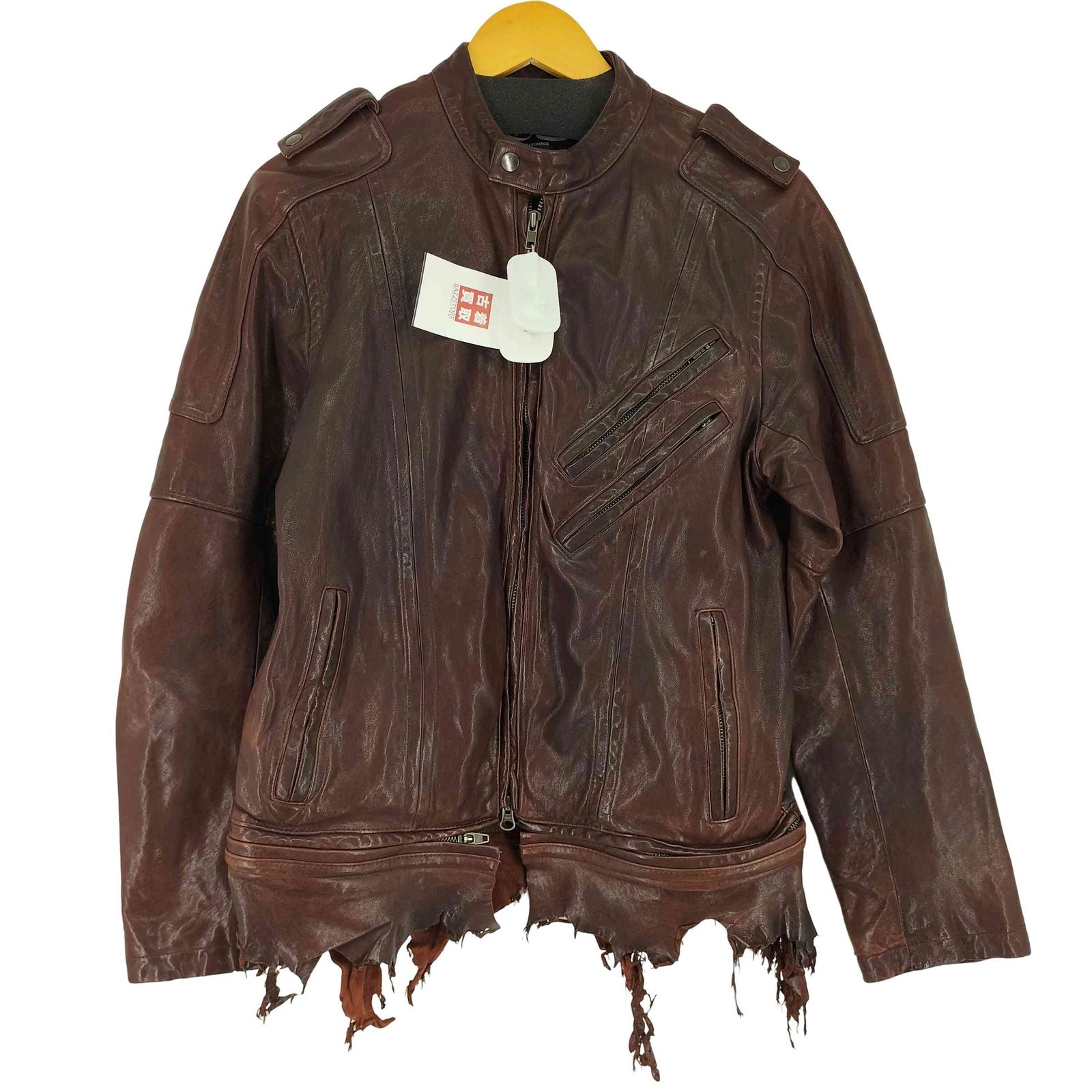ジャックローズ JACKROSE シープスキン シングルレザージャケット 