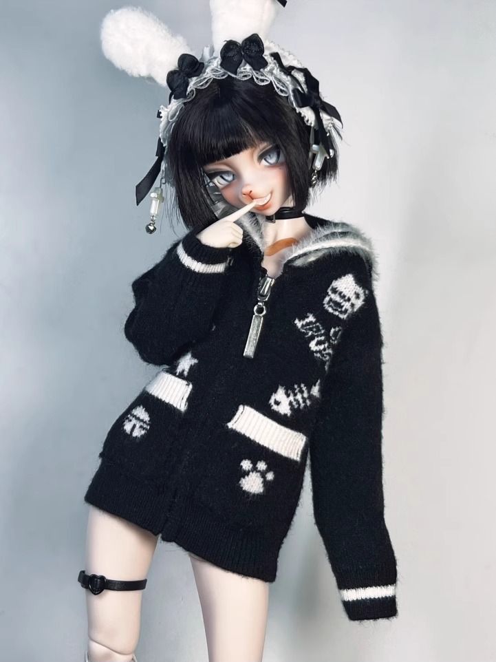 ディーラー製 ドール服 1/4 kumako MDD 球体関節人形 ブラック