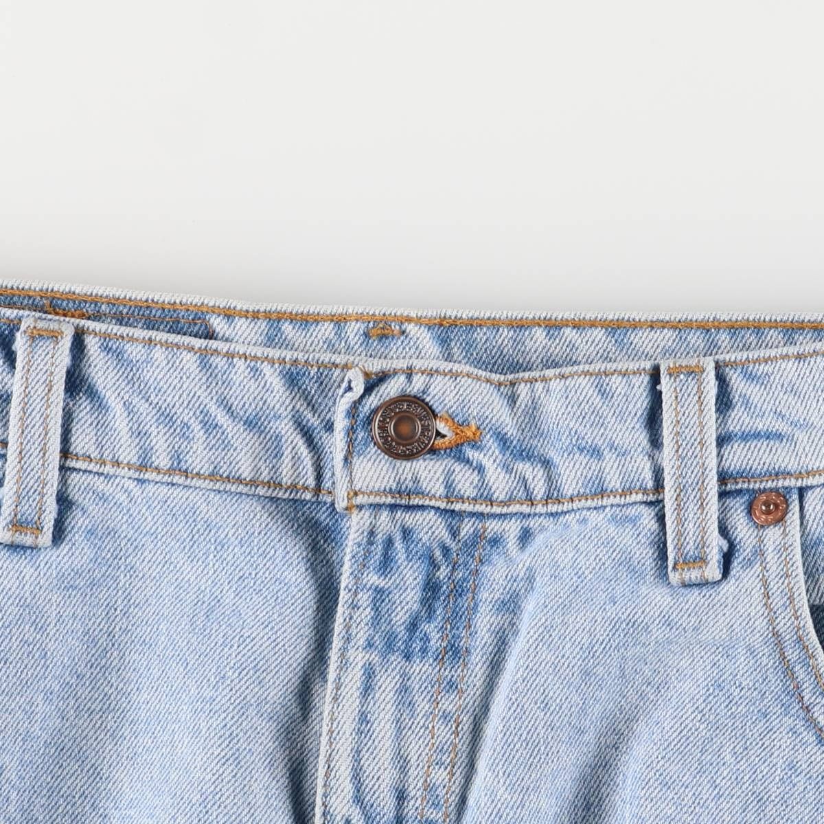 LEG テーパードデニムパンツ