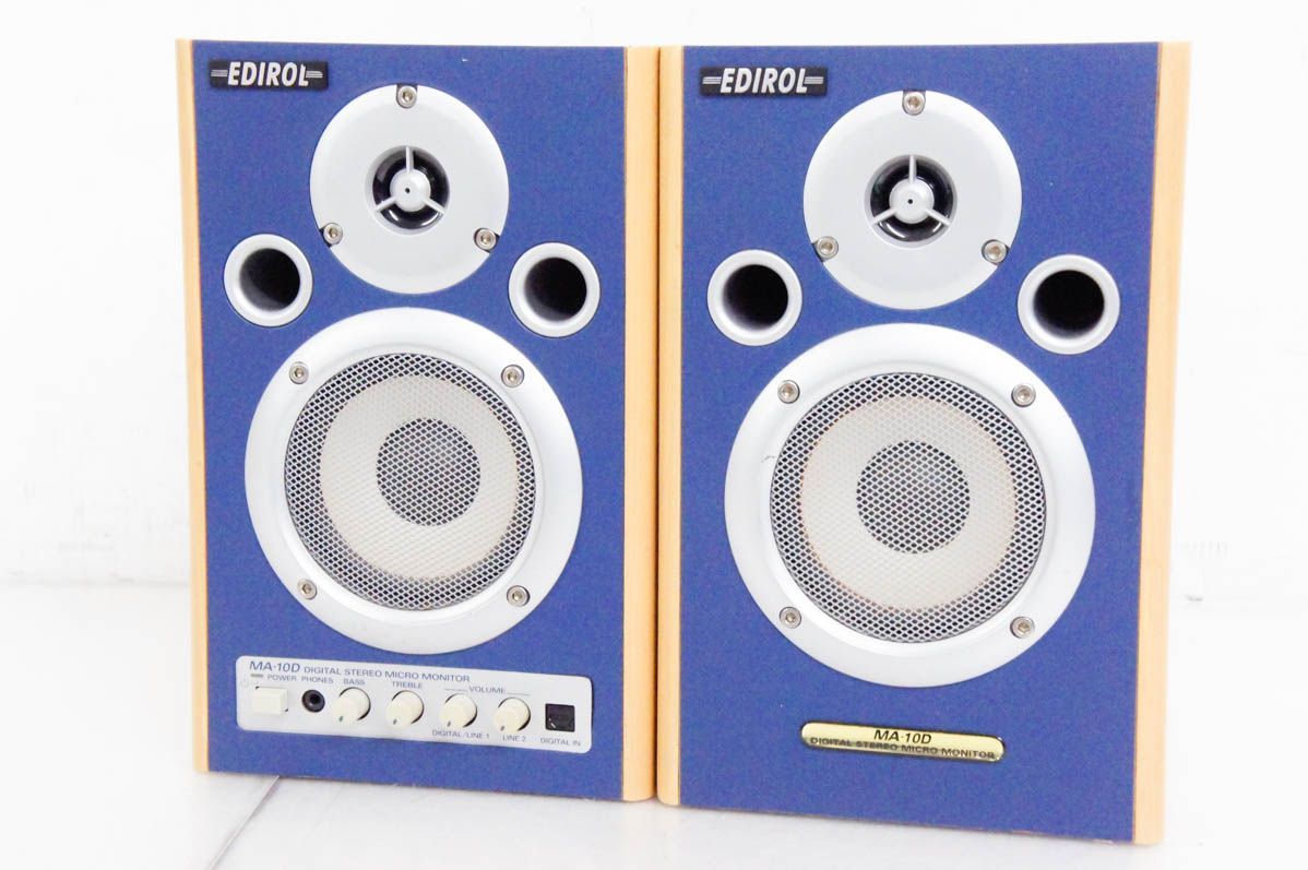 オーディオ機器 【】ROLANDローランド ステレオ モニター スピーカー 