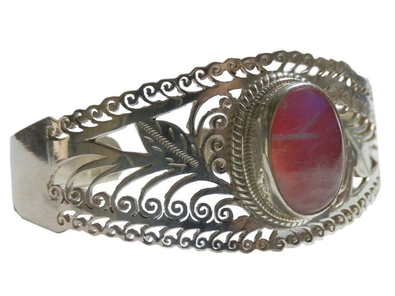 アジアン雑貨 シルバーバングル1 バリ島シルバーバングルNo.A-BBA-027